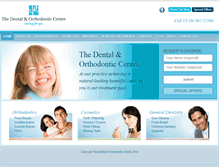 Tablet Screenshot of dentalorthodonticcentre.com